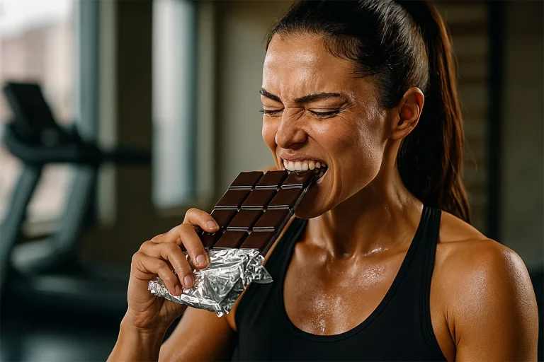 Atletas y chocolate: el secreto del capricho que mejora la resistencia y la concentración