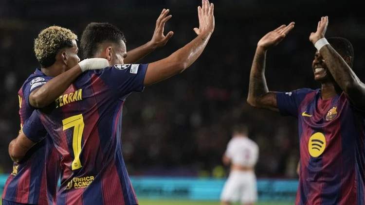 El Barça rompe un récord histórico: 45 partidos consecutivos marcando gol Fuente: UEFA