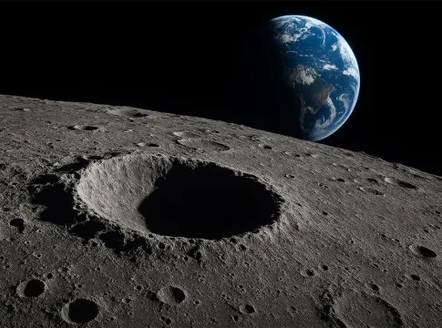 ¿Qué hay en los cráteres de la Luna? El 'tesoro' que reactiva la exploración lunar crateres luna hielo minerales brillantes interior