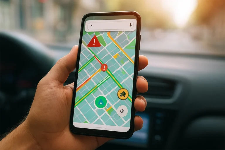 Descubre el gesto oculto en Google Maps para reportar incidencias de tráfico rápidamente