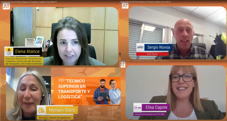 Éxito en la FP de 'Los elegidos para mover el mundo': Técnico Superior en Transporte y Logística