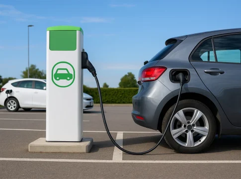 El ‘Icing’ se convierte en la nueva traba para los propietarios de vehículos eléctricos Icing coche gasolina bloquea carga vehiculo electrico