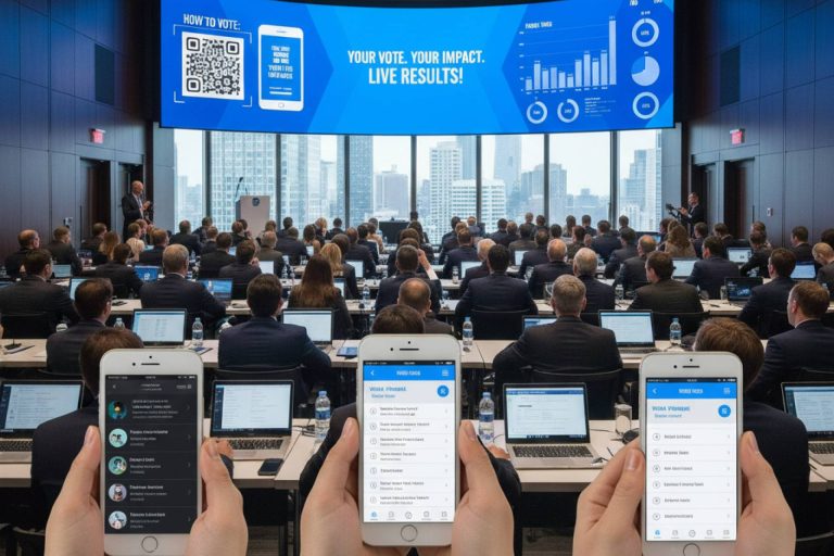 Custom Vote impulsa la participación digital con sistemas de votación electrónica en tiempo real