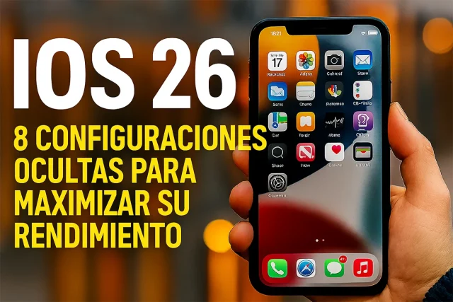 Tu iPhone con iOS 26 puede mucho más: 8 configuraciones ocultas que maximizan rendimiento