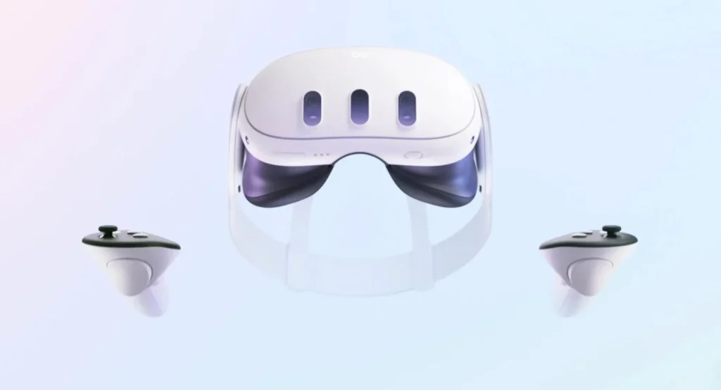 El dispositivo VR Meta Quest 3 