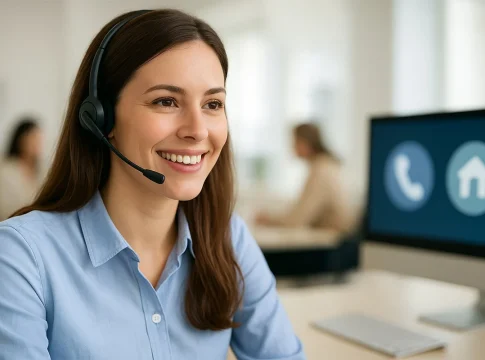 El número gratuito que revolucionará la atención al ciudadano en temas de vivienda en España Agente atiende llamada gratuita sobre vivienda en España