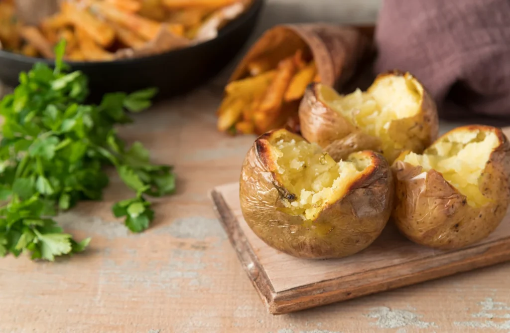 Aunque pensamos en la fritura, el problema de la patata y la acrilamida se extiende a otras formas de cocinado muy habituales. Fuente: Freepik
