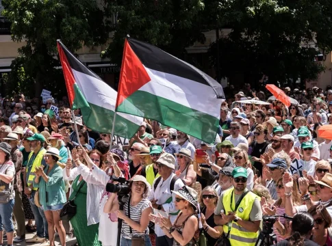 protestas huelga palestina Huelga general contra el genocidio en Gaza (Palestina)