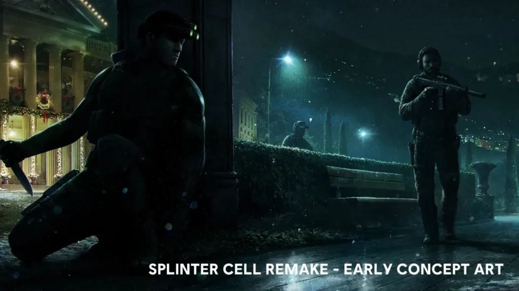 Netflix consigue lo que Ubisoft no: la legendaria saga Splinter Cell regresa con 'Deathwatch' y el creador de John Wick 1 Uno de los artes conceptuales de Splinter Cell Remake de Ubisoft Toronto
