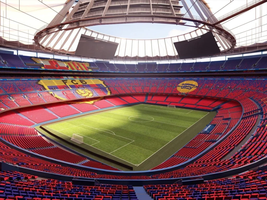 Concepto final del Spotify Camp Nou