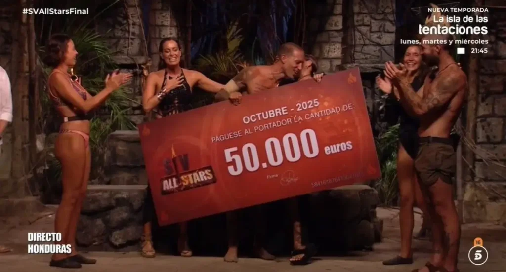 Gritos, golpes, 50.000 euros y un solo ganador: así se vivió la gala final de 'Supervivientes All Stars 2' 3 Una edición histórica