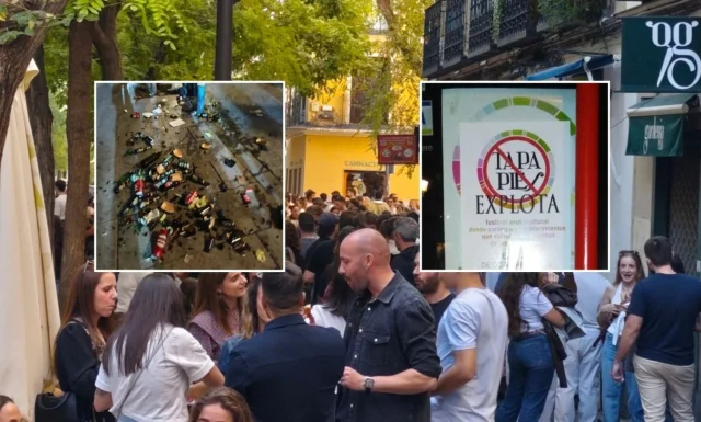 10 días de Tapapiés y decadencia en los barrios de Madrid: "El olor a meados en Lavapiés es insoportable"