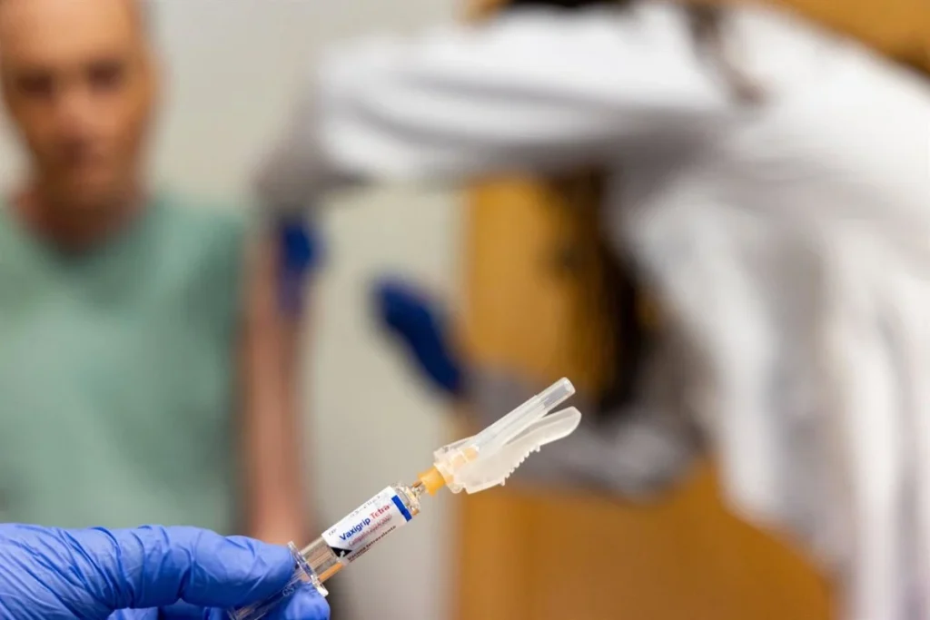 Vacunación contra la gripe Andalucía Fuente: Europa Press