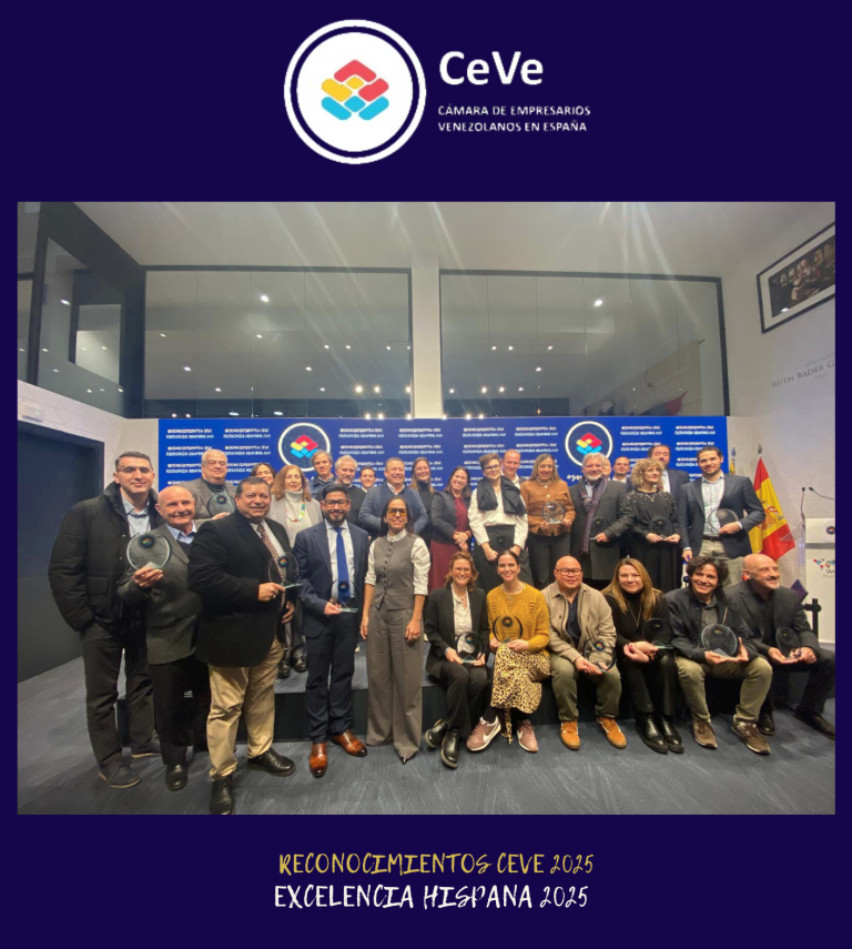 Cámara de Empresarios Venezolanos en España otorga Premio 'Responsabilidad Social' a Alejandra Ron-Pedrique