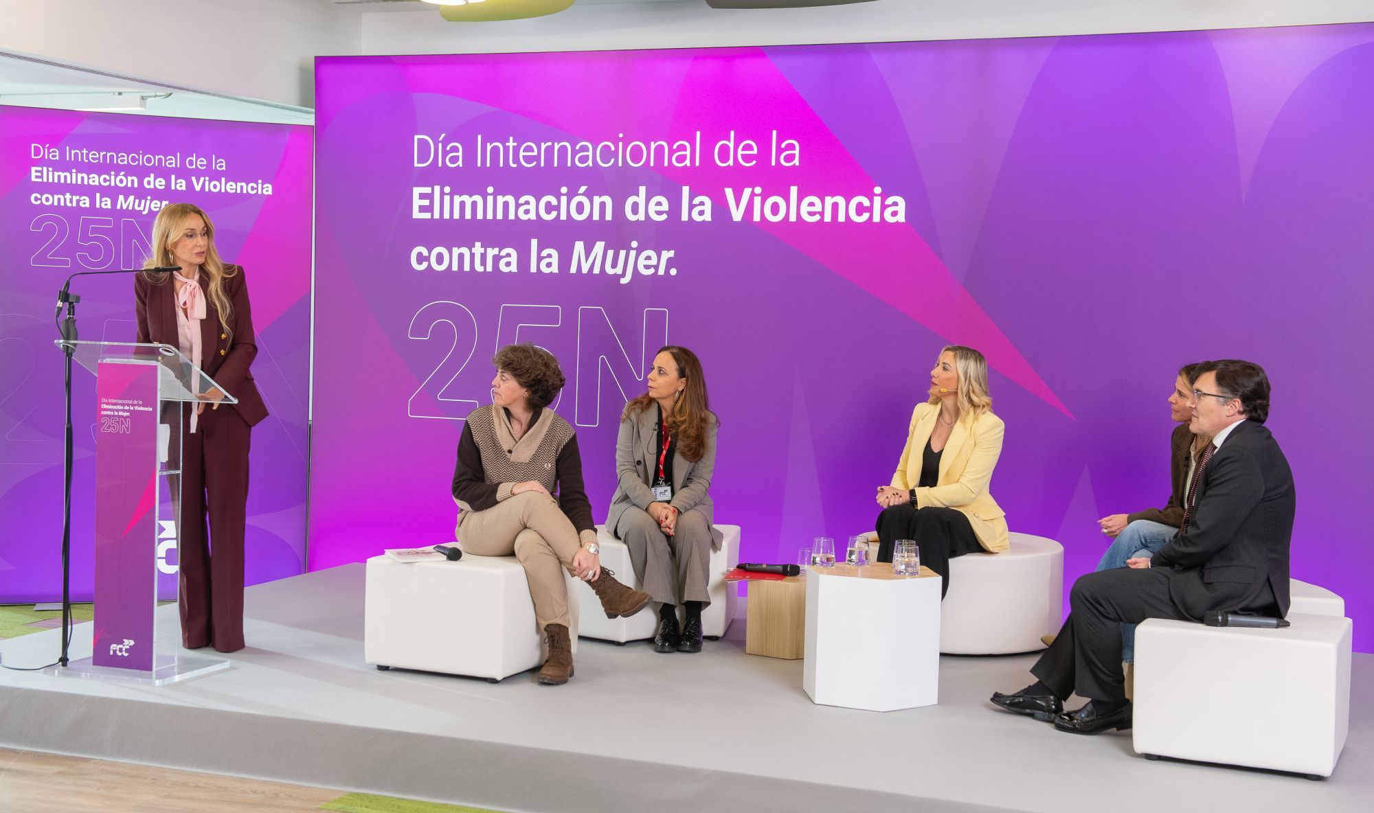 FCC celebra junto a Fundación ONCE el Día Internacional de la Eliminación de la Violencia contra la Mujer 1 Acto conmemorativo 25 N