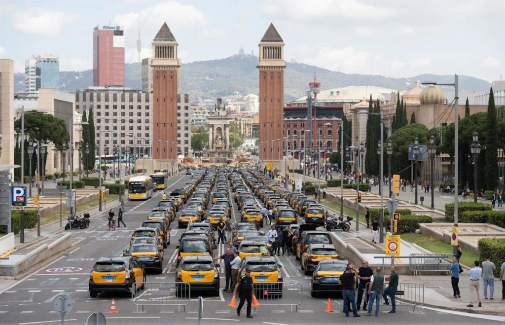 Barcelona, la ciudad con más taxis por habitante