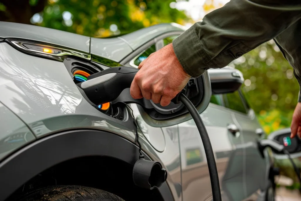 Cargar un coche eléctrico en la autopista es viable gracias a nuevas infraestructuras, aunque el coste supera los 13 millones por kilómetro