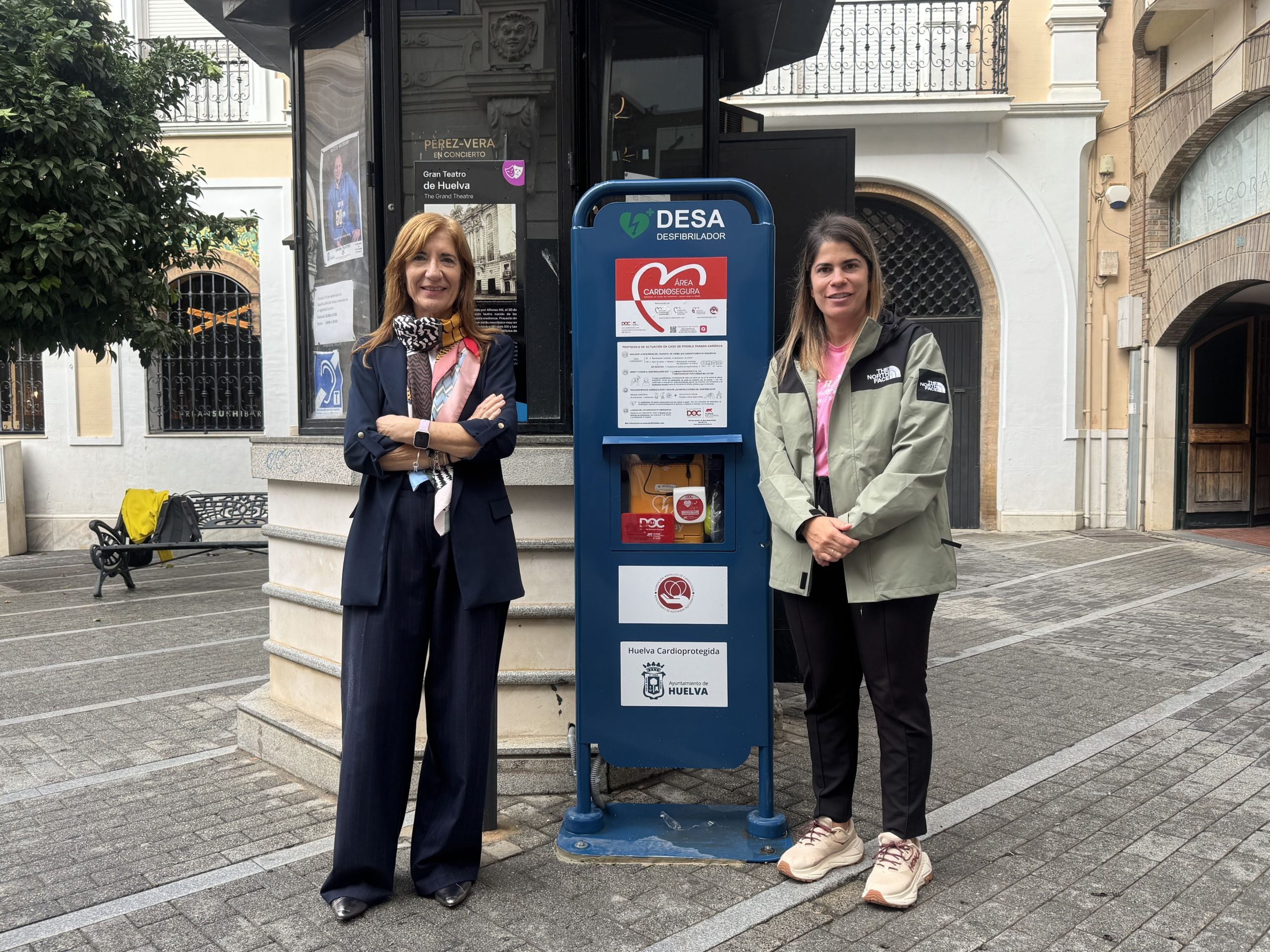 Huelva se suma a la red andaluza de ciudades cardioprotegidas con un desfibrilador 24h 1 Huelva se suma a la red andaluza de ciudades cardioprotegidas con un desfibrilador 24h