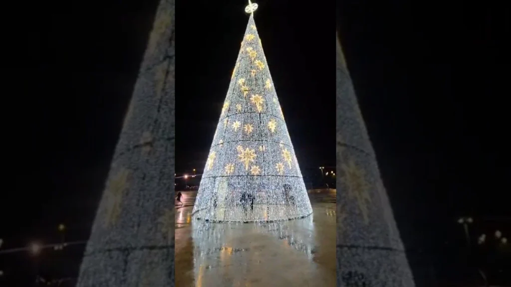 Dónde están los árboles de Navidad más grandes de España este año