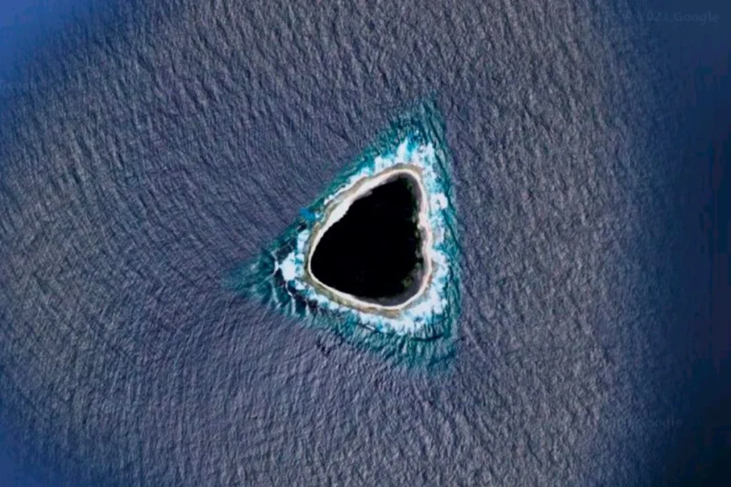 El enigma del agujero negro marino visible en Google Maps ha sido aclarado con explicaciones científicas