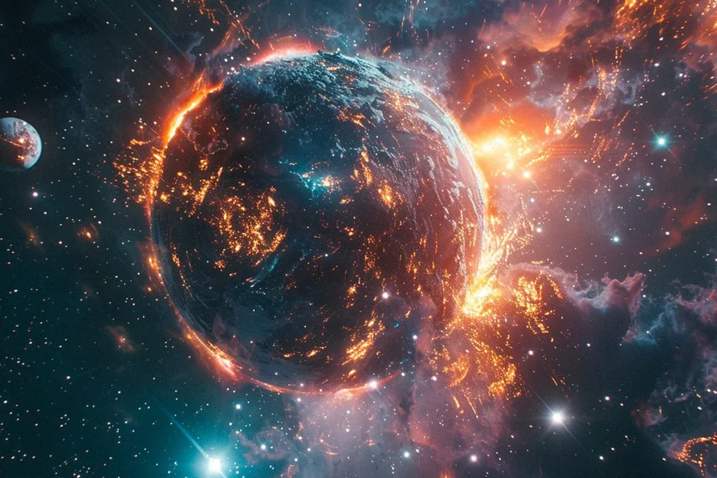 El universo muestra fenómenos extremos donde estrellas absorben planetas enteros en su evolución final