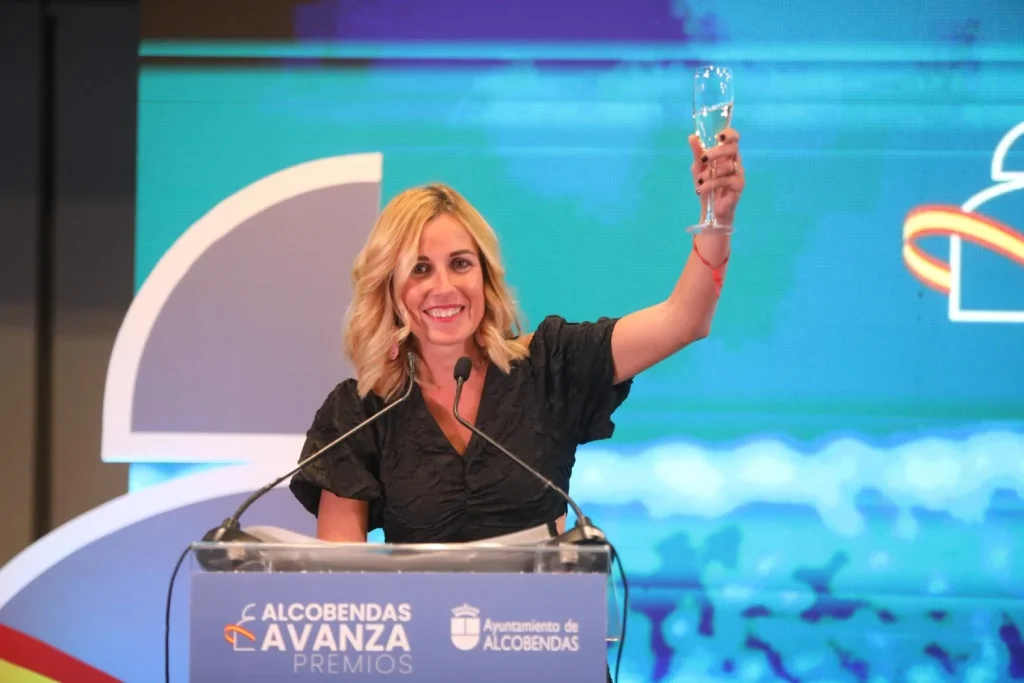Los vecinos de Alcobendas pagarán una nueva fiesta de la alcaldesa y la concejala para agasajar a empresarios y políticos 1 La alcaldesa Rocío García Alcántara en los Premios Alcobendas Avanza 2025