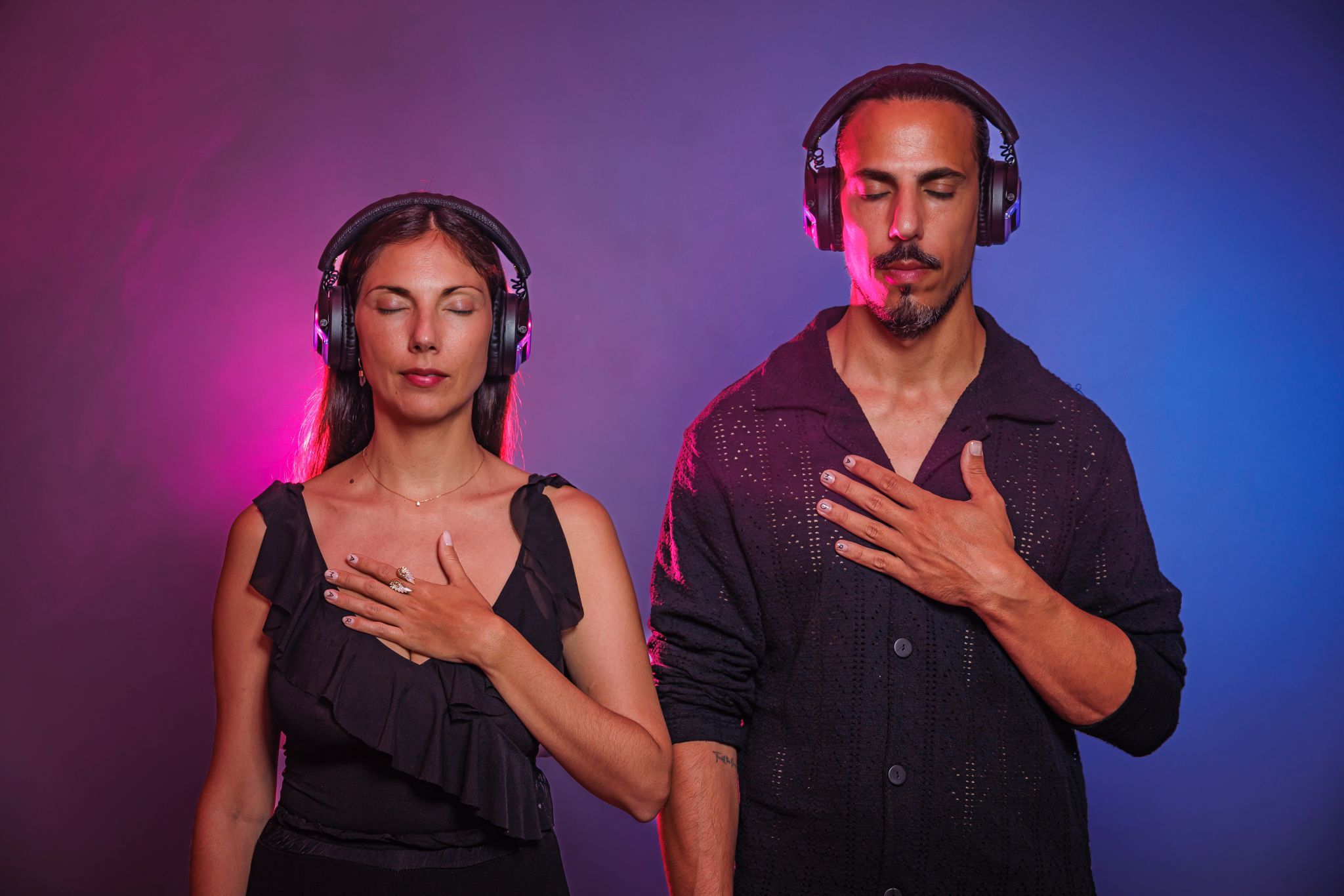 El 85% de quienes practican la respiración consciente nota mejoras emocionales y reducción de estrés 1 Marta y Juan fundadores de The Breath Act