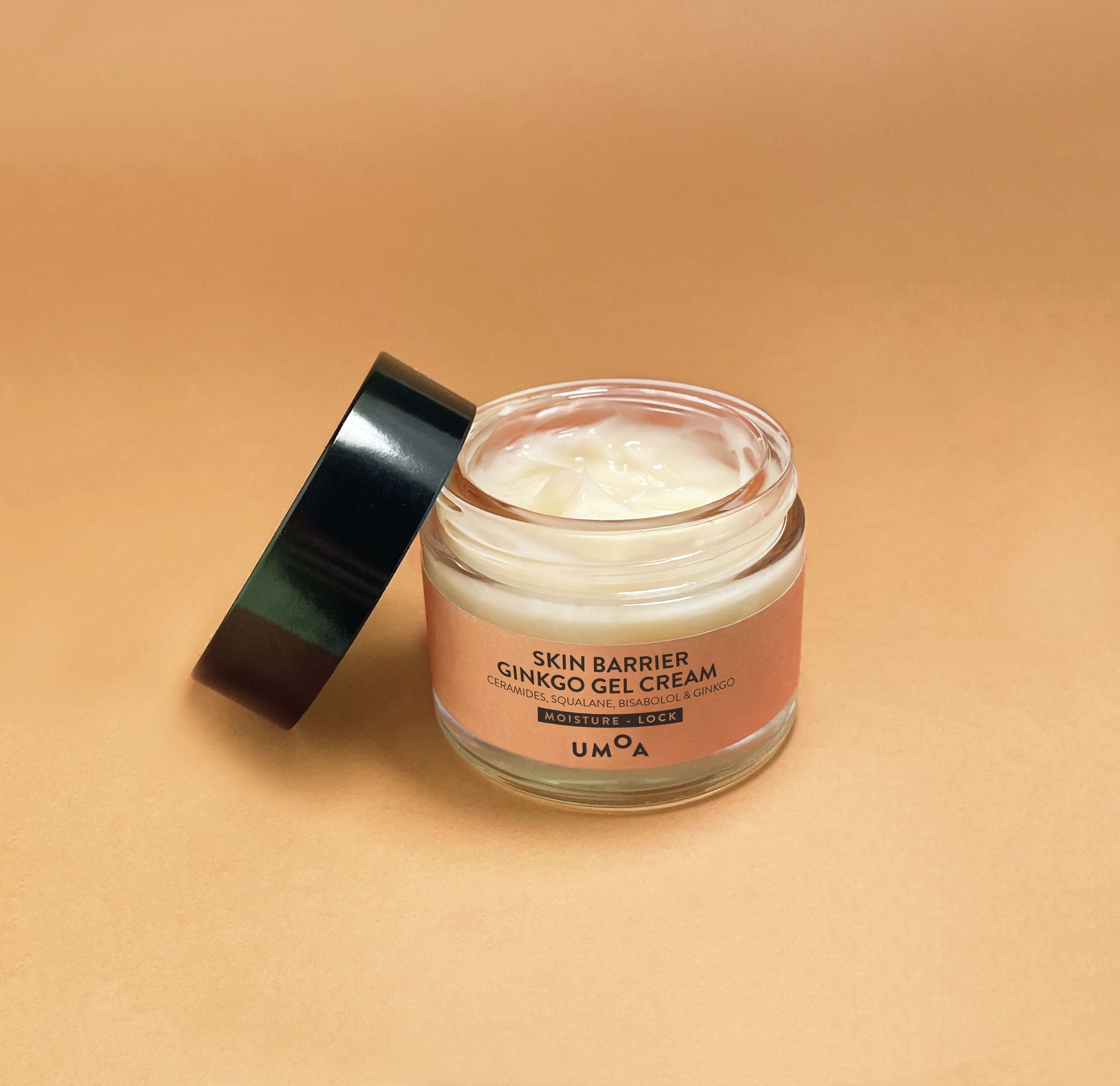 Ceramidas y ginkgo biloba: la dupla que refuerza la primera línea de defensa de la piel 1 UMOA Skin Barrier Ginkgo Gel Cream