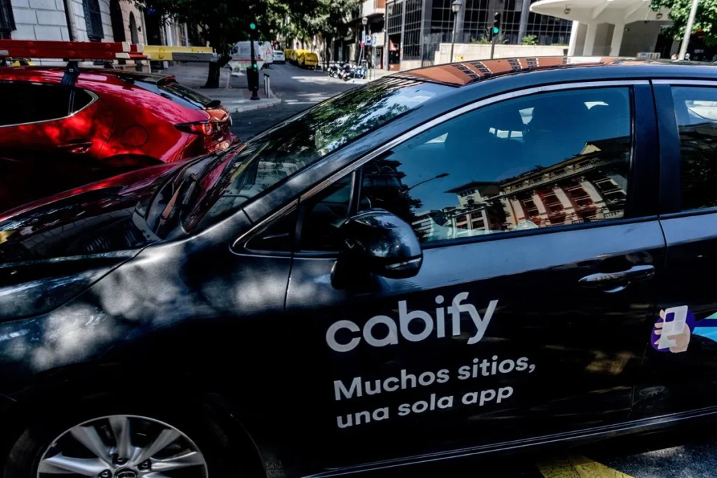 Un VTC de Cabify en Madrid