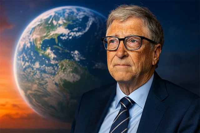 El cambio de postura de Bill Gates respecto al impacto del cambio climático en la humanidad