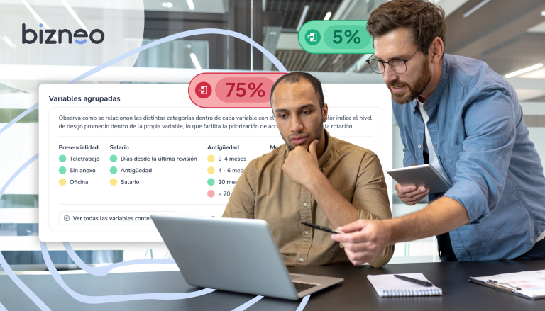 Bizneo HR lanza la primera IA que predice la rotación y el absentismo con un 80% de fiabilidad