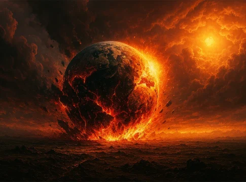 Científicos revelan lo que sucederá segundos antes del fin del mundo y el panorama es estremecedor Cientificos fin del mundo colapso terrestre