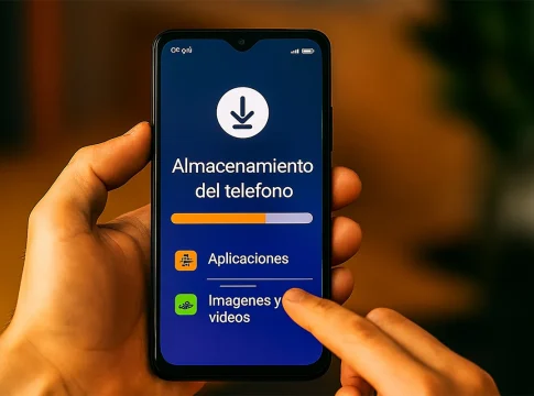 Mi truco infalible para no quedarse sin espacio en el móvil y guardar todo sin complicaciones espacio movil almacenamiento telefono iconos