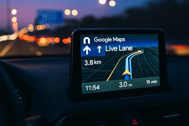 Google Maps estrena Live Lane Guidance, la función que ‘ve’ la carretera y te avisa del carril correcto