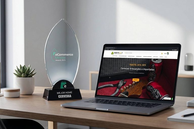 Cervexxa triunfa en los eCommerce México Awards 2025 al ser reconocida como la Mejor Home Page B2C/B2B