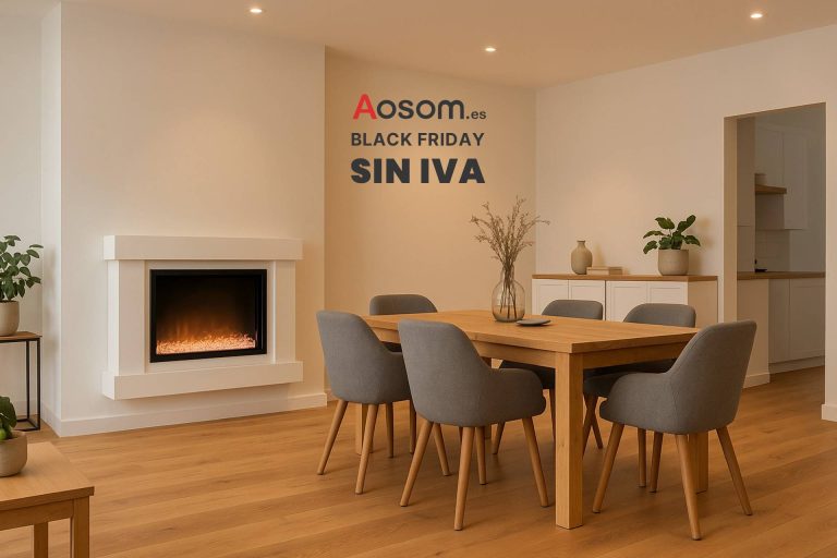 Aosom.es activa su campaña Black Friday sin IVA con descuentos en miles de productos