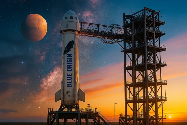 Jeff Bezos y Blue Origin preparan un viaje a Marte junto a la NASA para desvelar los secretos de su atmósfera perdida