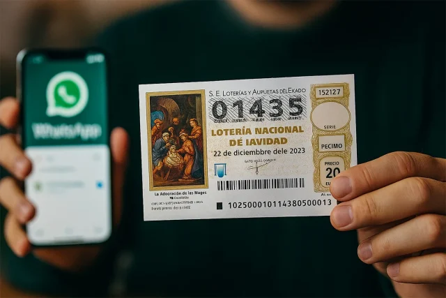 Lotería de Navidad en grupo: los pasos clave para repartir y pagar décimos por WhatsApp y Bizum con seguridad