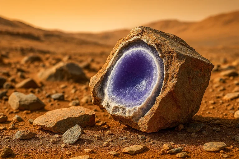 Lo nunca visto en Marte: la NASA rompe por error una roca y no puede creer lo que descubre dentro