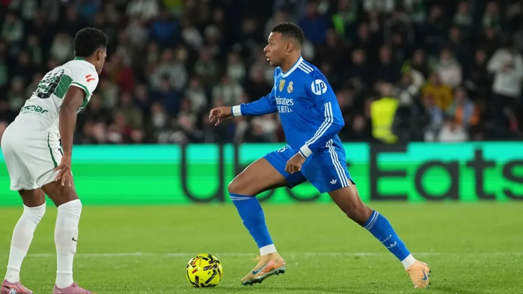 El Real Madrid sufre si Mbappé no marca Fuente: Agencias