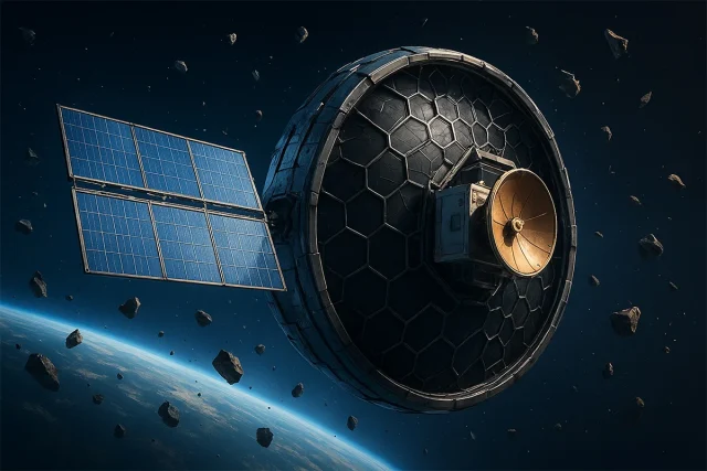 La carrera para proteger satélites alcanza un nuevo nivel con armaduras anti-basura espacial