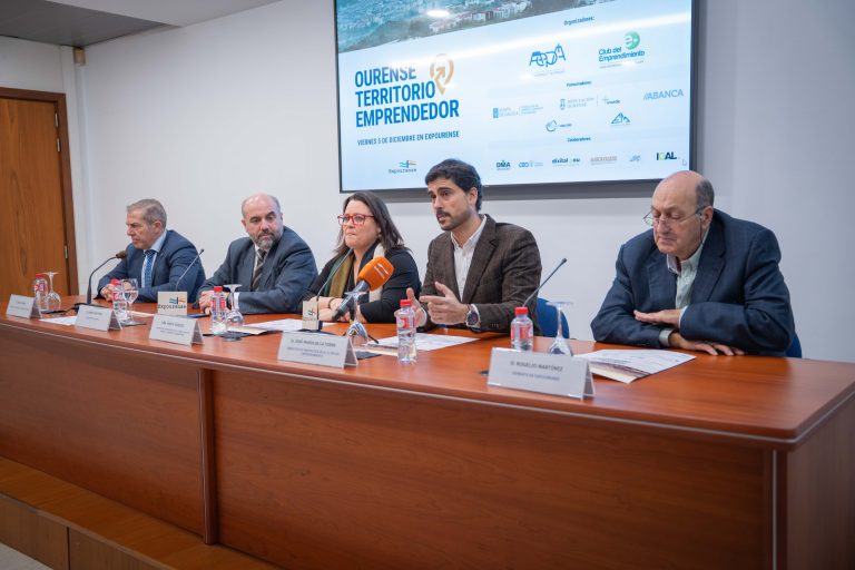 Ourense acoge el evento 'Ourense Territorio Emprendedor', con emprendedores de toda España