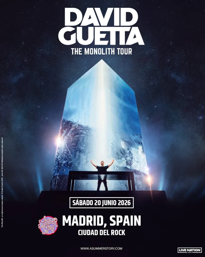 David Guetta es el primer nombre confirmado para el décimo aniversario de A Summer Story 1 Anuncio de la gira de David Guetta