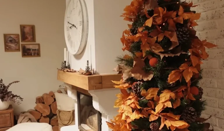 Un árbol de Navidad para todas las estaciones con decoración de plataformas como Temu