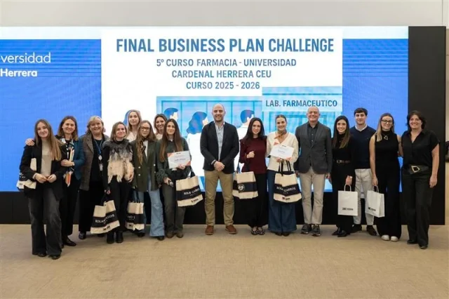 Estudiantes de Farmacia de la CEU UCH presentan proyectos innovadores con impacto social en el I Business Plan Challenge de ISDIN