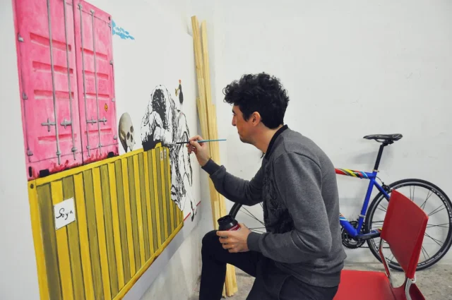 Lalo Cruces: "Para mí es importante que la obra sea bonita, pero que además tenga un discurso"