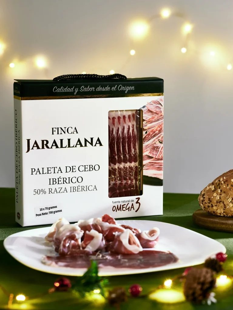 Guía regalo exprés: maletín de paleta ibérica (700 g) con -20% y entrega 24/48 h 1 Maletin de paleta iberica. Finca Jarallana
