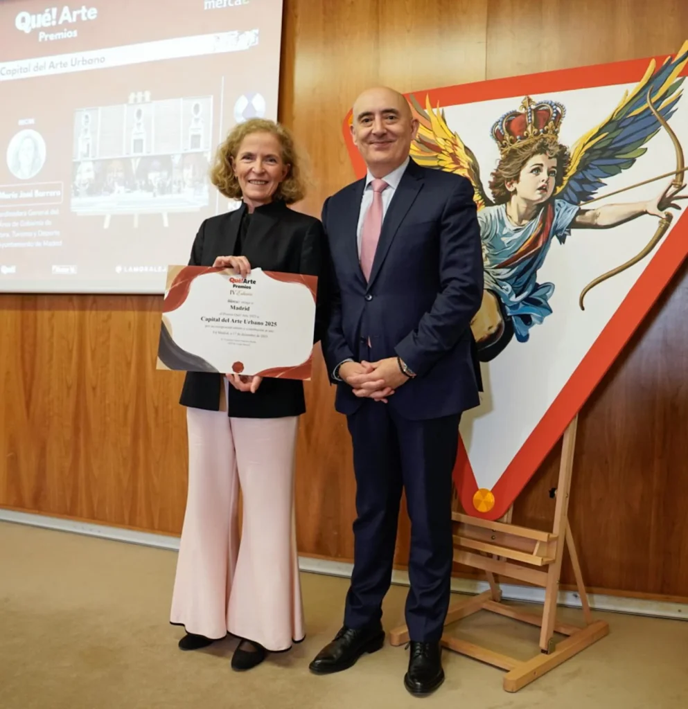 Los Premios Qué! Arte celebran su nueva edición en la Fundación Mapfre 4 Merca2.es María José Barrero y Ricardo Ducazcal