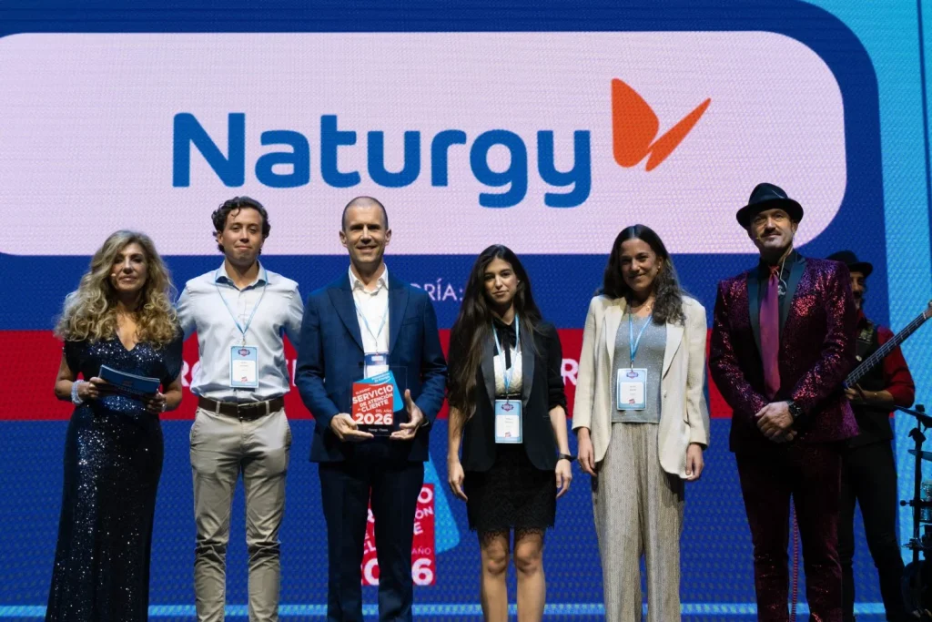 Una fotografía de la entrega del premio