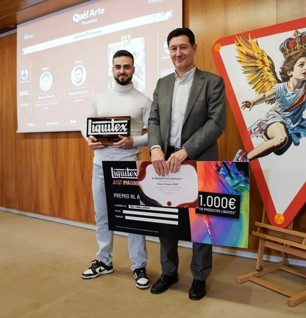 Los Premios Qué! Arte celebran su nueva edición en la Fundación Mapfre 6 Merca2.es Richard García y Vicente Chicote Fuentes